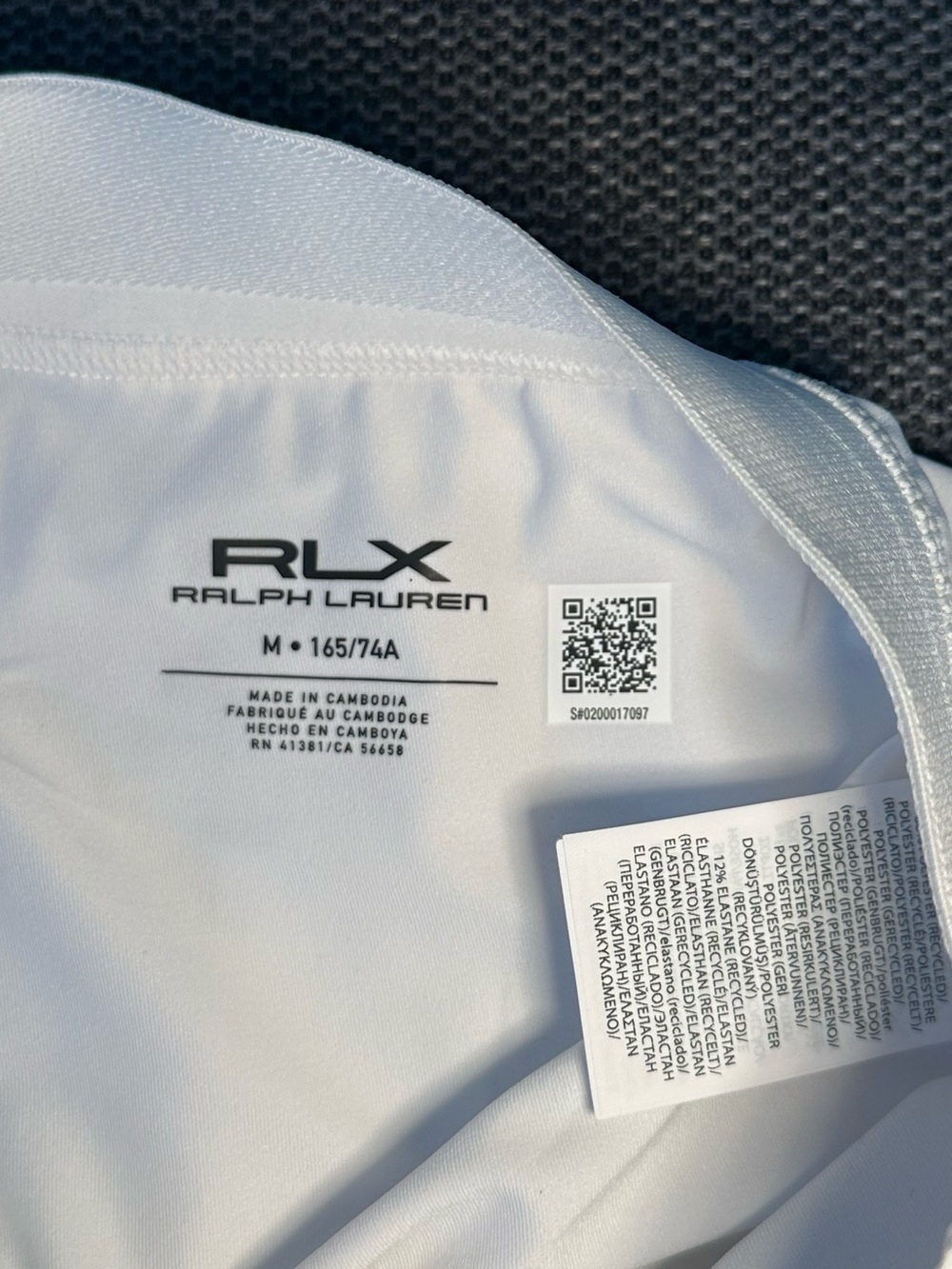 RLX Ralph Lauren Performance Pleated Golf Skort 17” Ceramic White NWT Size Med - Picture 8 of 11